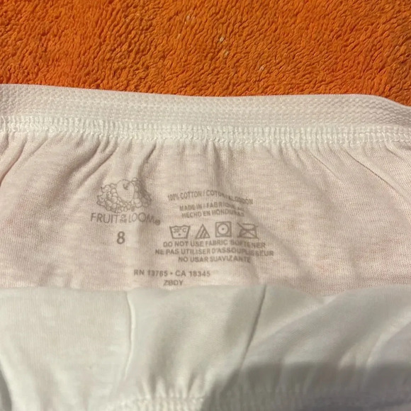 Fruit Of The Loom Boy Shorts Panties Size 8 - Picture 6 of 12